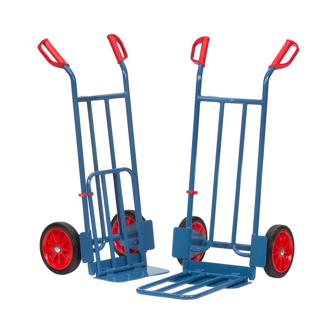 Fetra - Paketkarre - Tragkraft 250 kg - Schaufel klappbar - Luft