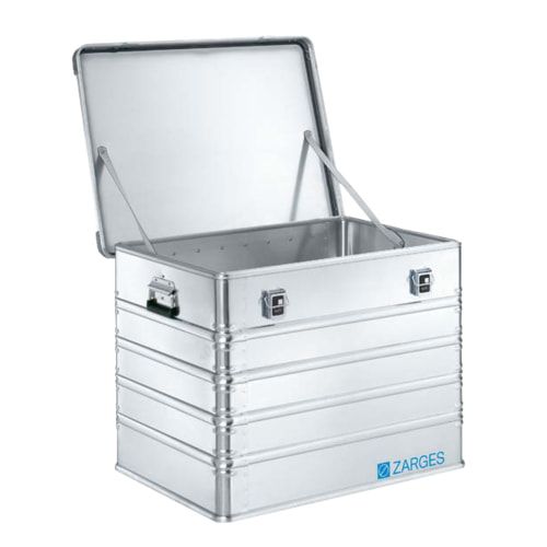ZARGES Universalkiste K 470 - Volumen 157 l - Höhe 410 mm - Breite 800 mm - Tiefe 600 mm - Aluminiumkiste