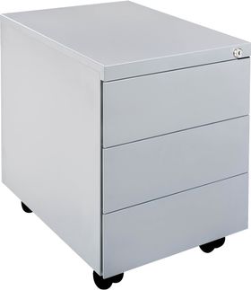 Rollcontainer - Stahl - 3 Schubladen - 550 x 390 x 590 mm (HxBxT)