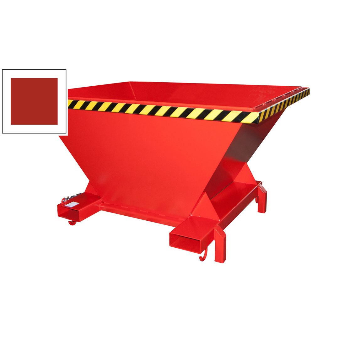 Befülltrichter für Big-Bags und Container - 990 x 1.710 x 1.320 mm (HxBxT) - feuerrot (RAL 3000)