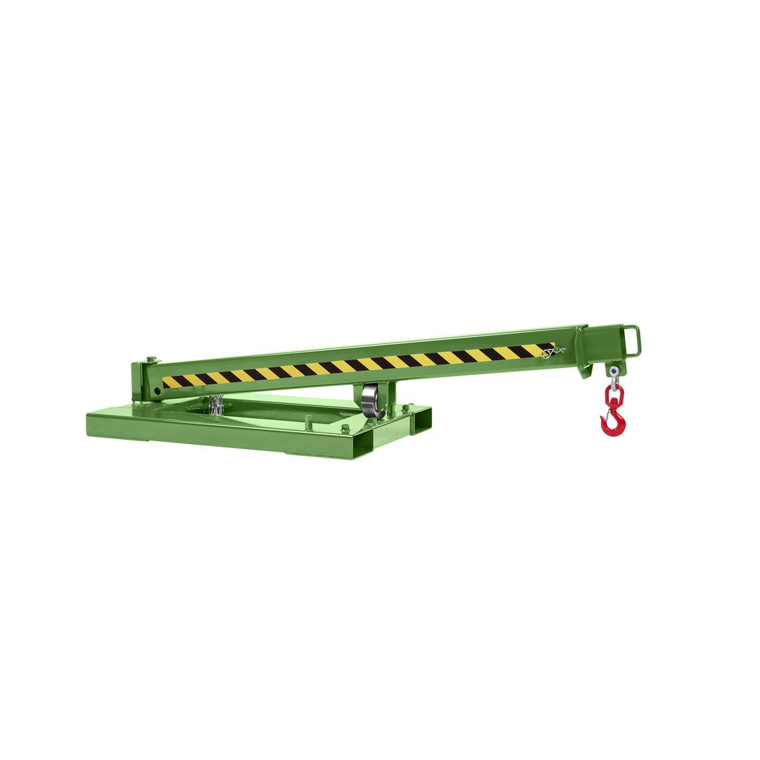 Kranarm, seitenverstellbar - Traglast 1.000 kg - Länge 2.260 - 3.760 mm - anthrazitgrau