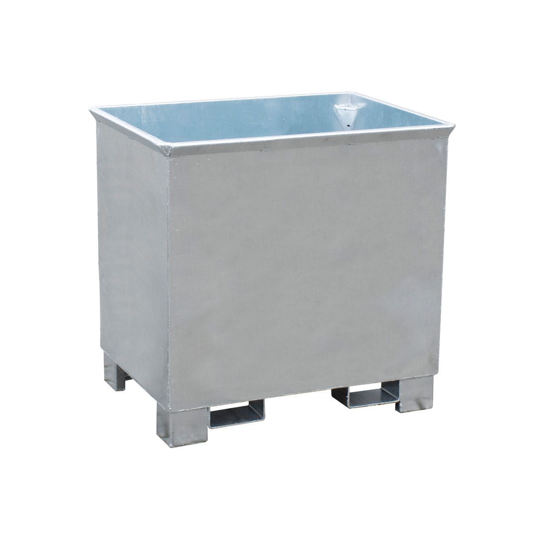 Container - 3-fach stapelbar - Volumen 300 l - Traglast 500 kg - 800 x 840 x 620 mm (HxBxT) - feuerrot