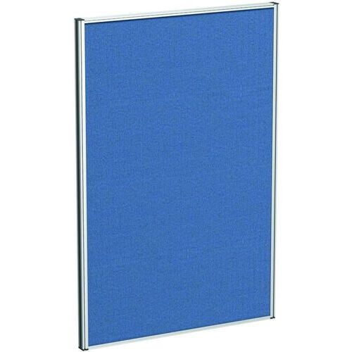Stellwand, Trennwand, Raumteiler, Sichtschutz, schallabsorbierend, Stoffbespannung, pinnbar, Alurahmen, 1.200 x 1.000 x 41 mm (HxBxT), Calypso rot