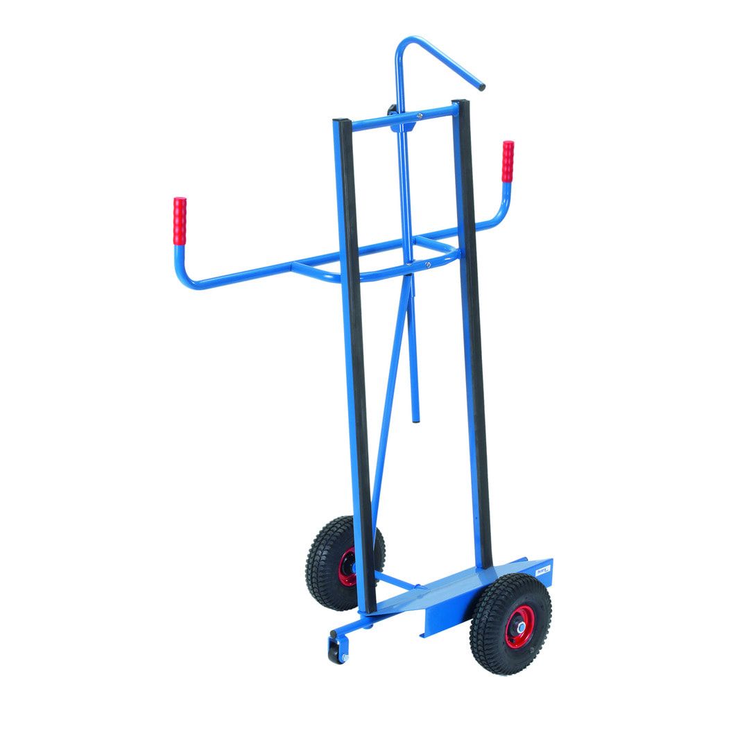 Fetra - Plattenkarre - Kippsicherung - Schaufelmaß 200 x 500 mm - Tragkraft 350 kg - Luftbereifung