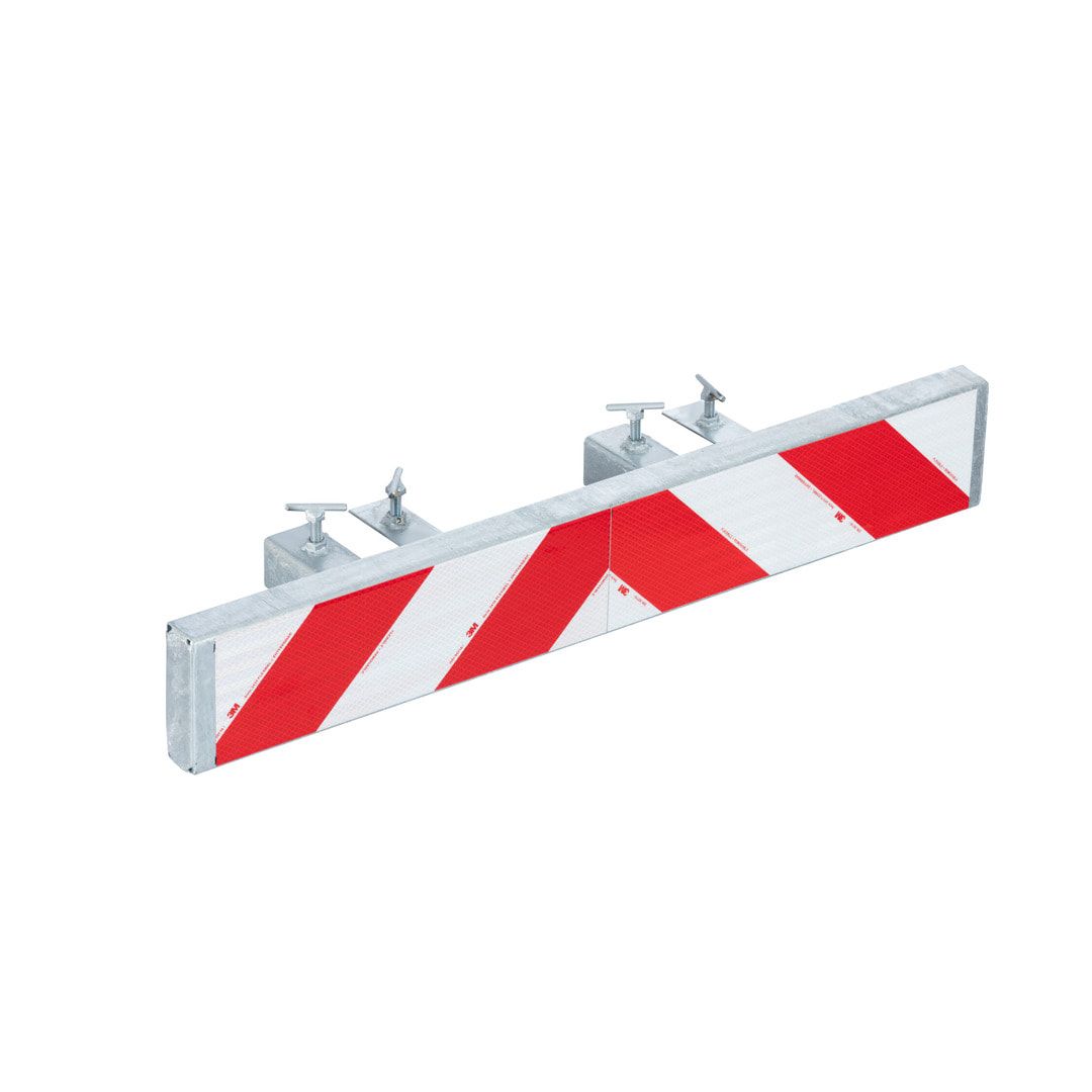 Gabelschutzbalken - reflektierende Warnfolie - 150 x 1.000 x 200 mm (HxBxT)
