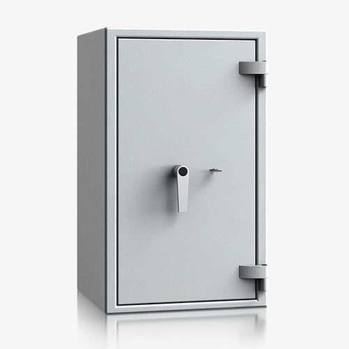 Dokumentensafe, Aktentresor, Geldschrank, Möbeltresor, VdS B S2, 60 Min feuerfest, Tür 1-flügelig, 380 x 463 x 427 mm (HxBxT), Farbe lichtgrau