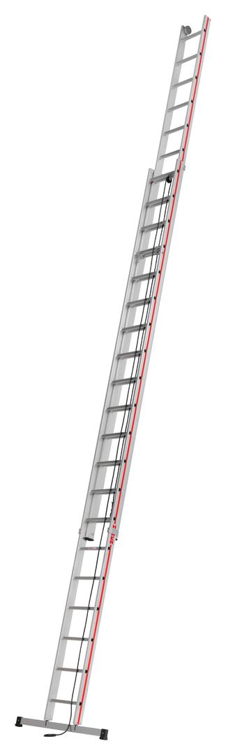 Aluminium-Seilzugleiter - Zweiteilig - Länge 10.260 mm - Aluleiter Hymer