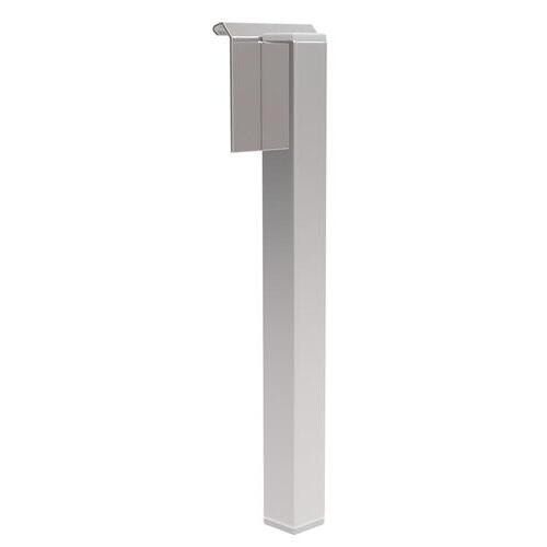 Montagehilfe Set für d-flexx Regalanfahrschutz ALFA, 2 Stück, galvanisch verzinkter Stahl, 337 x 80 x 45 mm (HxBxT), 1,4 kg