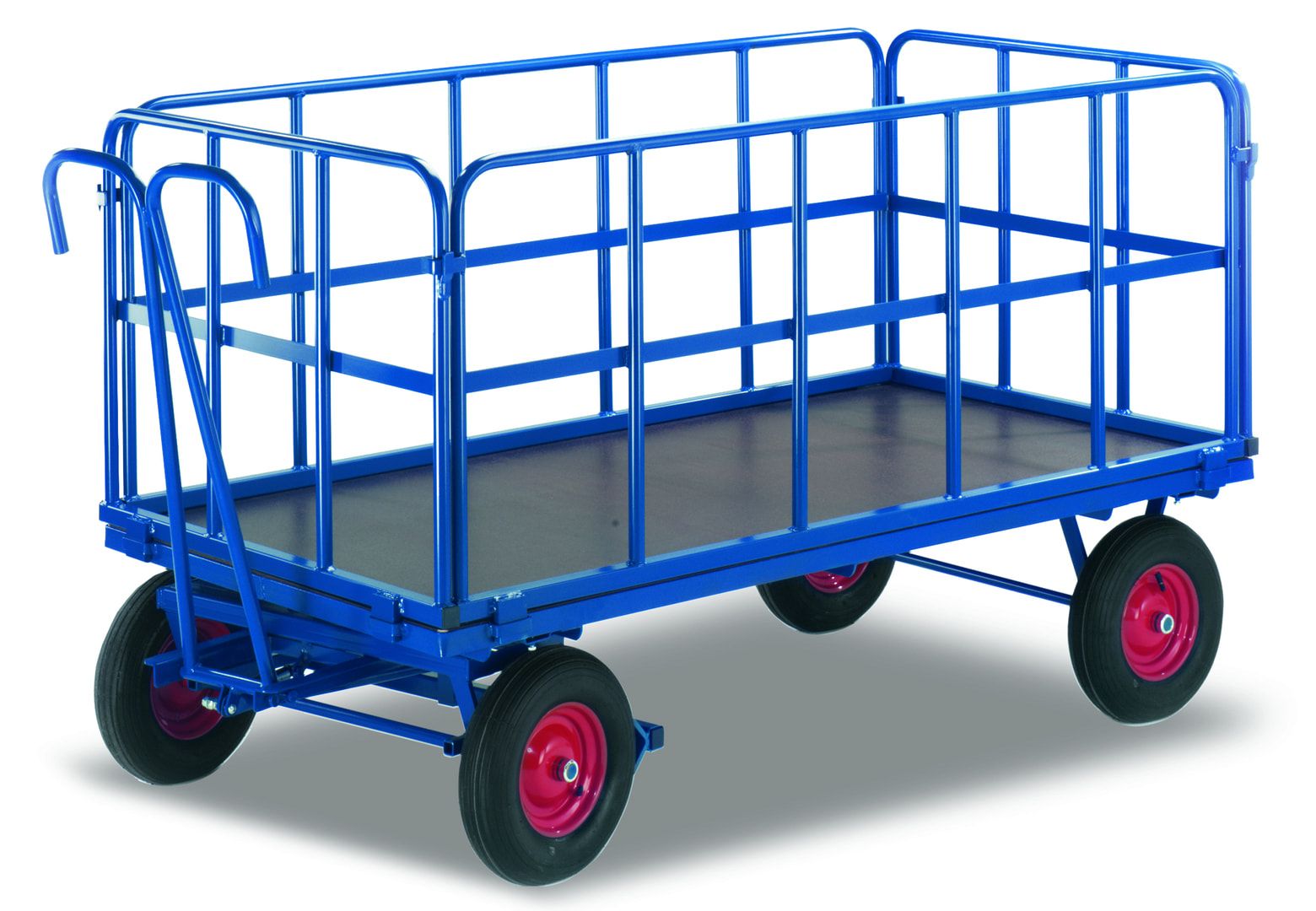 Handpritschenwagen - Traglast 1.000 kg - Ladefläche 740 x 1.140 mm (BxT) - Luftbereifung