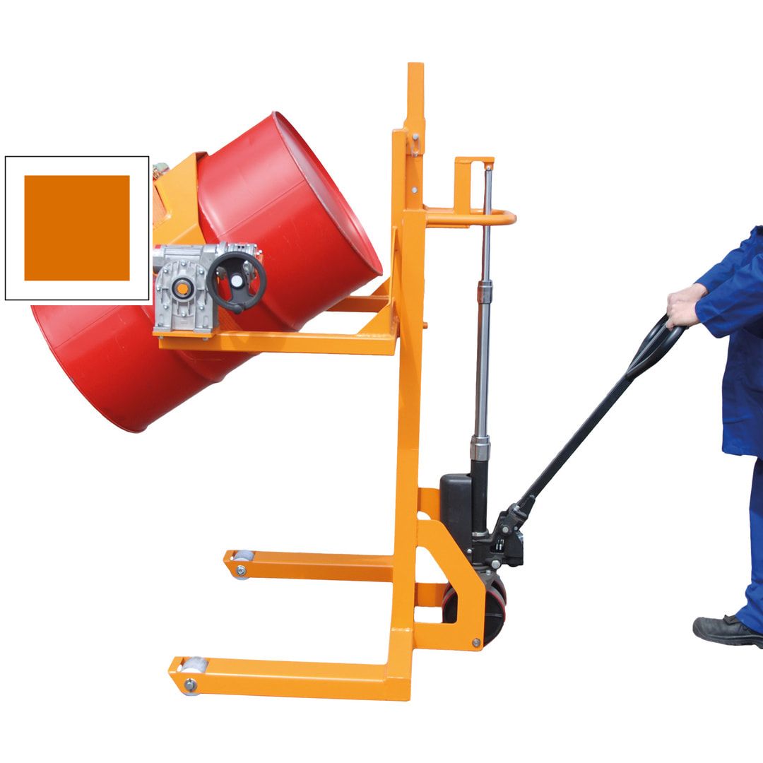 Fassheberoller mit Kippvorrichtung - Traglast 300 kg - hydraulisch - feuerverzinkt