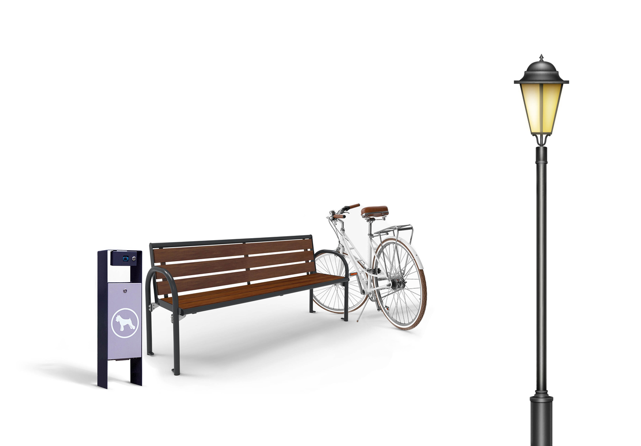 Parkmöbel und Stadtmobiliar