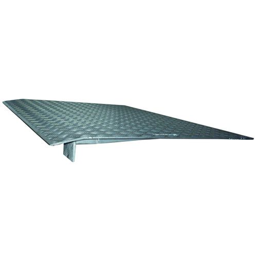 Überfahrbrücke aus Aluminiumblech - Traglast 1.200 kg - 120 x 1000 x 1250 mm