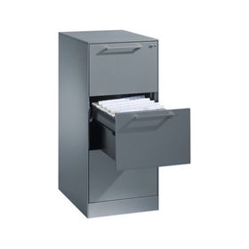 Hängeregistratur, Hängeregisterschrank, Aktenschrank, Büroschrank, DIN A4, 3 Auszüge, 1-bahnig, Farbe wählbar, 998 x 440 x 600 mm (HxBxT)