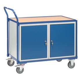 Fetra - Werkstattwagen - Tragkraft 300 kg - 1.040 x 600 x 1.130 mm (HxBxT) - 2 Schränke