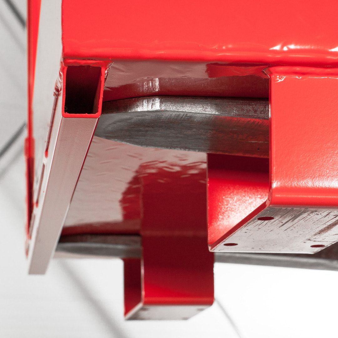 Arbeitskorb für Gabelstapler - Arbeitsbühne - Montagebühne - Staplerkorb - Traglast 300 kg - 1.910 x 800 x 1.200 mm - enzianblau