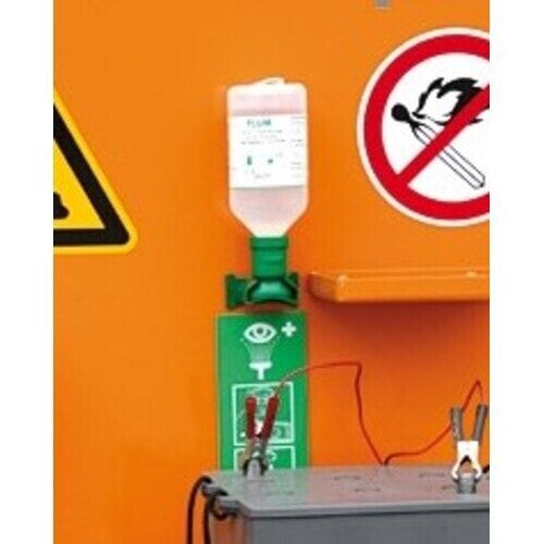 Eichinger Halterung Wasserbehälter für Batterie-Ladeplatz, Ersatzteil, Augenspülflasche, Zubehör, Sicherheit, Industrie, robust, passgenau
