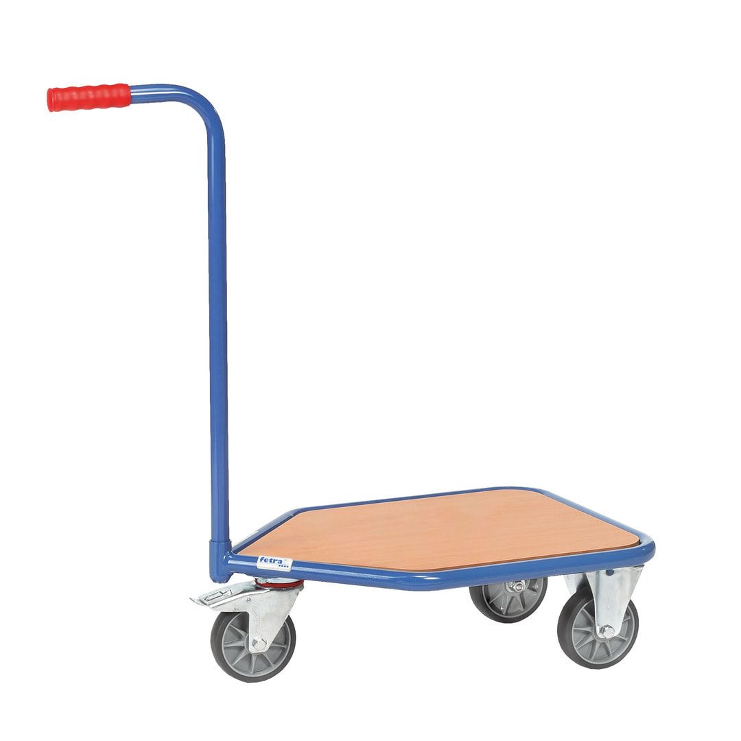 Fetra - Griffroller - 200 kg - (HxBxT) 195 x 450 x 600 mm - Holzplattform