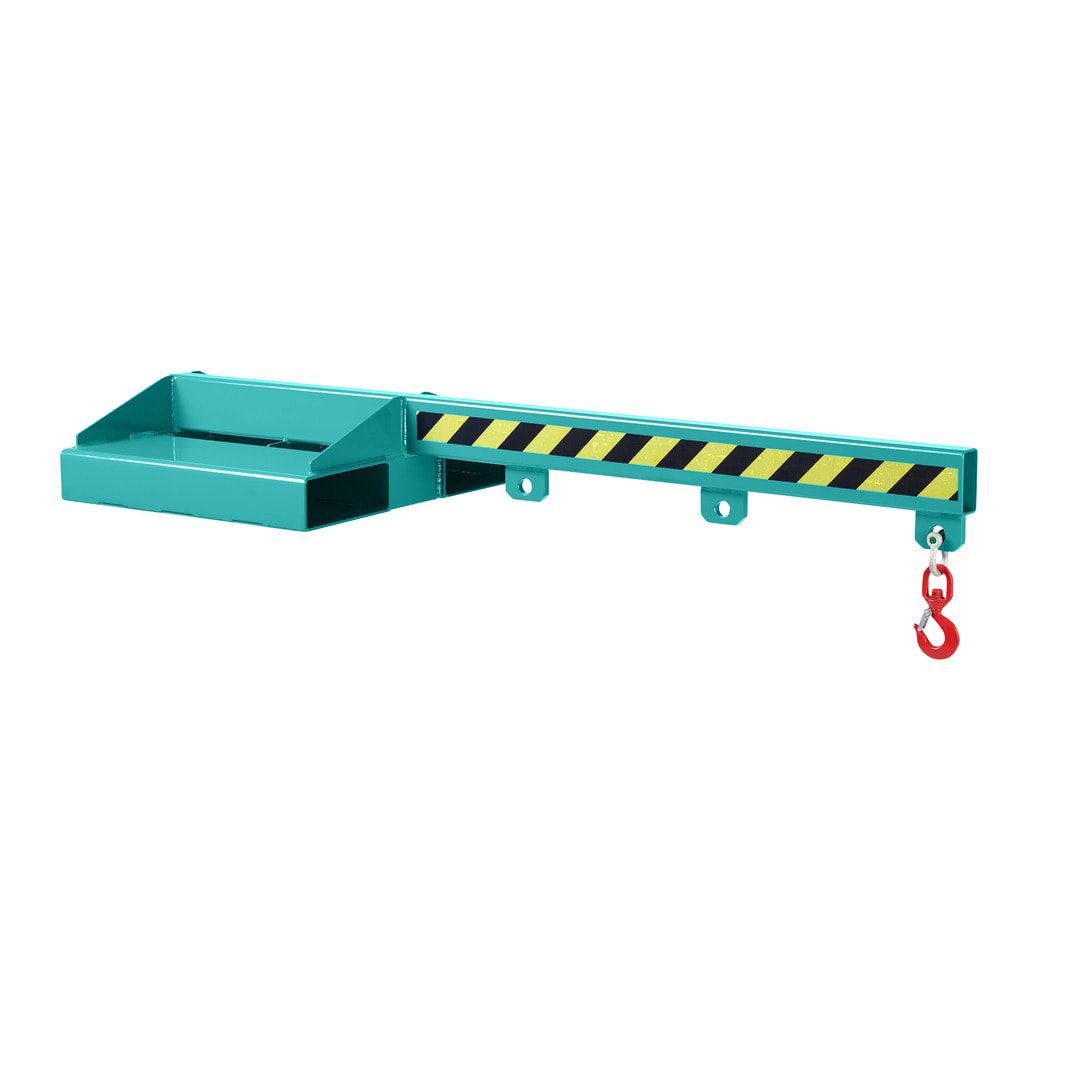 Lastarm - Kranarm - Länge 1.500 mm - Traglast 1.050 - 5.000 kg - enzianblau