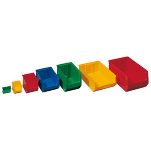 Sichtlagerkästen - PE - 11,25 l - 200x210x350 mm - 10 Stück - Sichtlagerkasten - blau