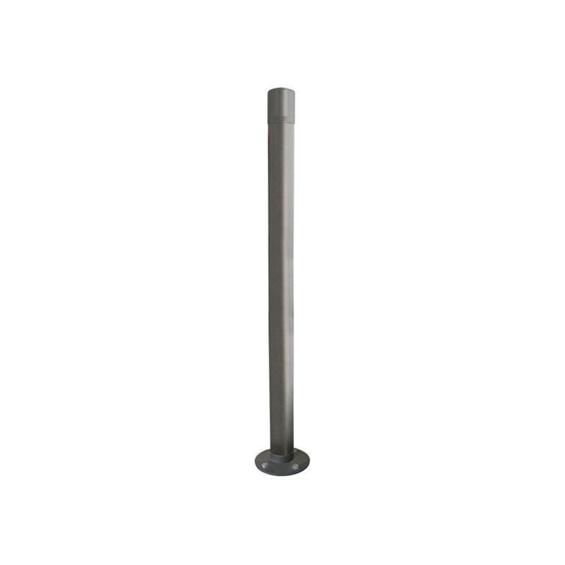 Neigbarer Pfosten mit Bogenkopf - 76 x 1.000 mm (DxH) - Farbe enzianblau - Pfosten mit Gelenk - beweglicher Pfosten