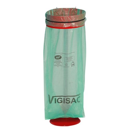 Müllsackhalter - Standgerät - für 120 l Säcke - 1.020 x 345 x 465 mm (HxBxT) - enzianblau