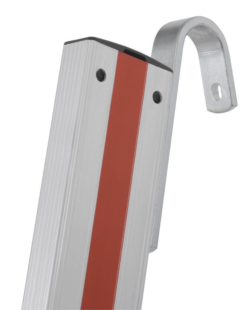 Einhänge-Schiebeleiter, ausziehbar, Aluminium, Länge 2.140 - 3.540 mm, Sprossen 7 x 2 Stk., Traglast 150 kg, Gewicht ca. 8 kg, Hymer