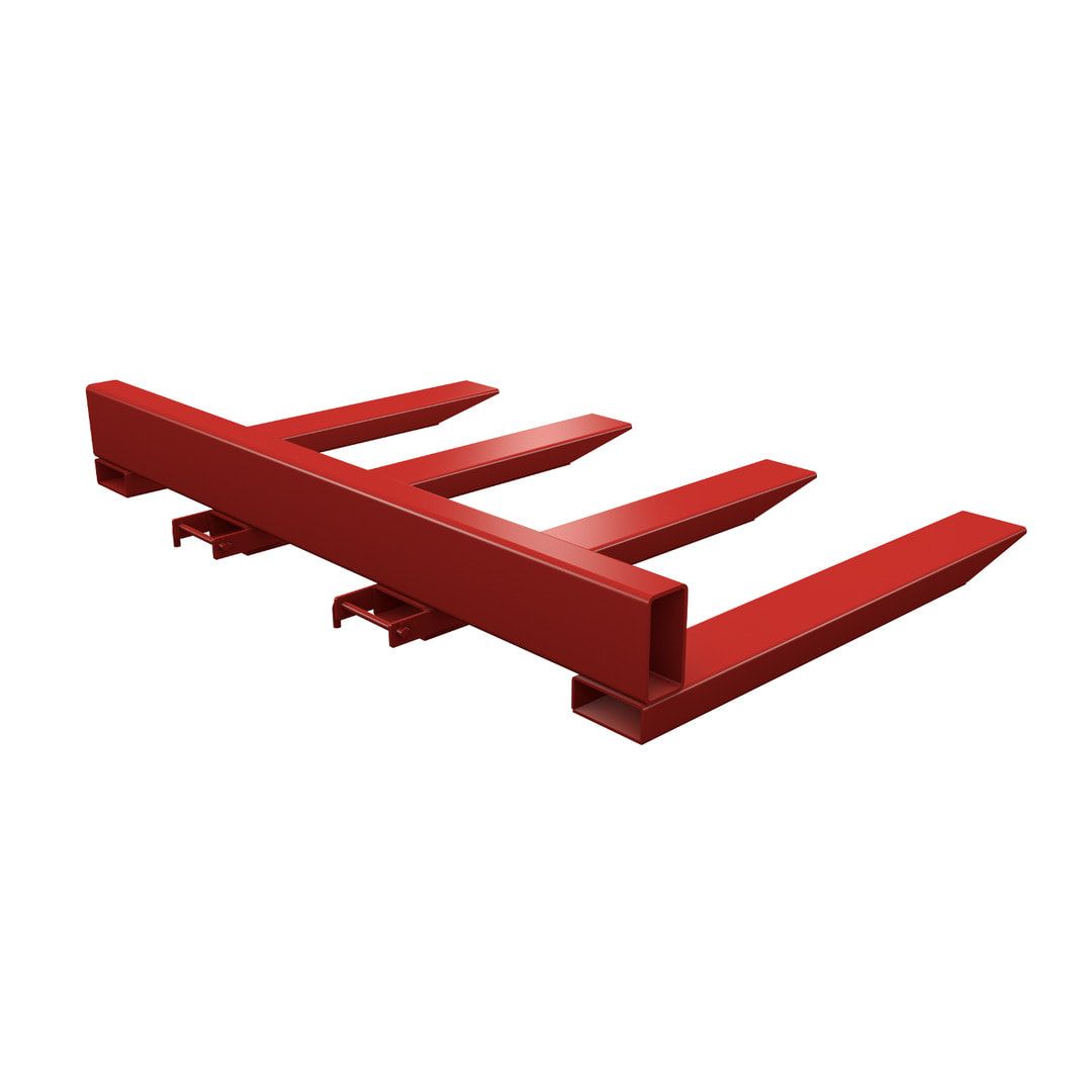 Langguttraverse - Traglast 1.500 kg - Nutztiefe 1.200 mm - 280 x 2.000 x 1.390 mm (HxBxT) - feuerrot