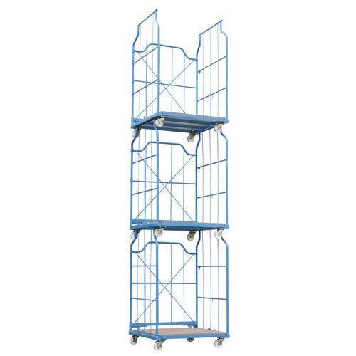 Corlette, Gitterbox, Ladungsträger, Modell 1200, Ladefläche 1.120 x 1.100 mm (BxT), Traglast 800 kg, Auflast 1.000 kg