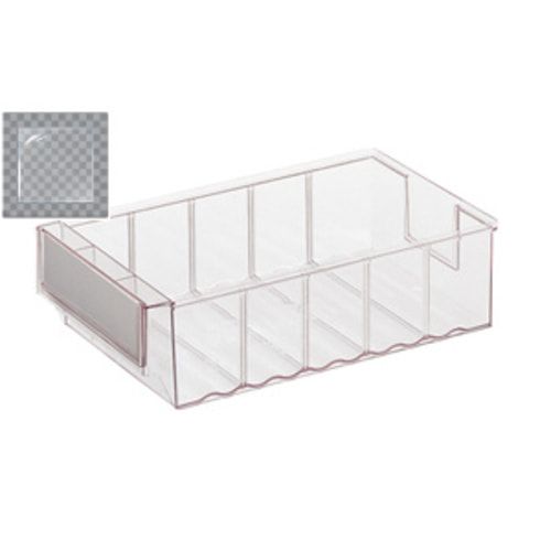 Lagerbox - LxBxH 300x183x81mm - 15 Stück Lagerkasten Regalkasten - blau