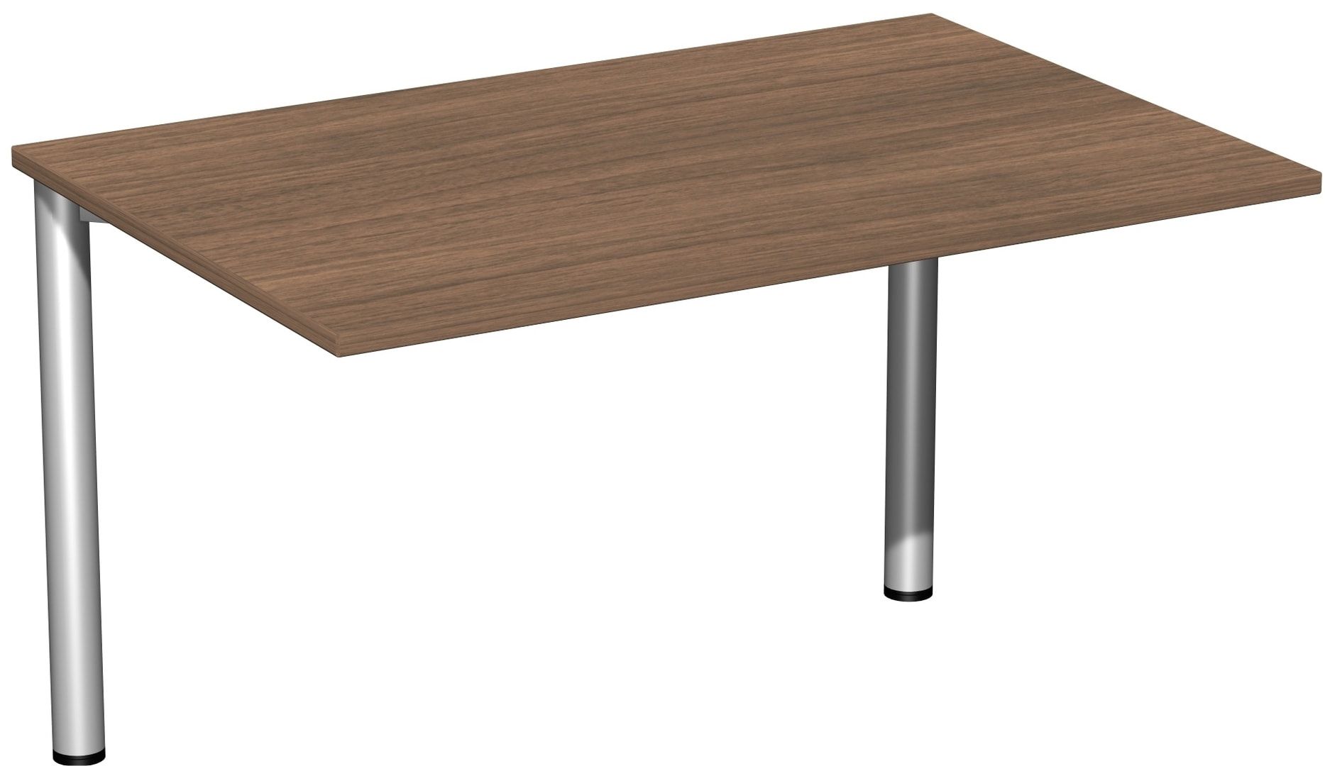 Schreibtisch - 4-Fuß Flex - Bürotisch - 720 x 1.200 x 600 mm (HxBxT) - Gestell anthrazit - Ahorn