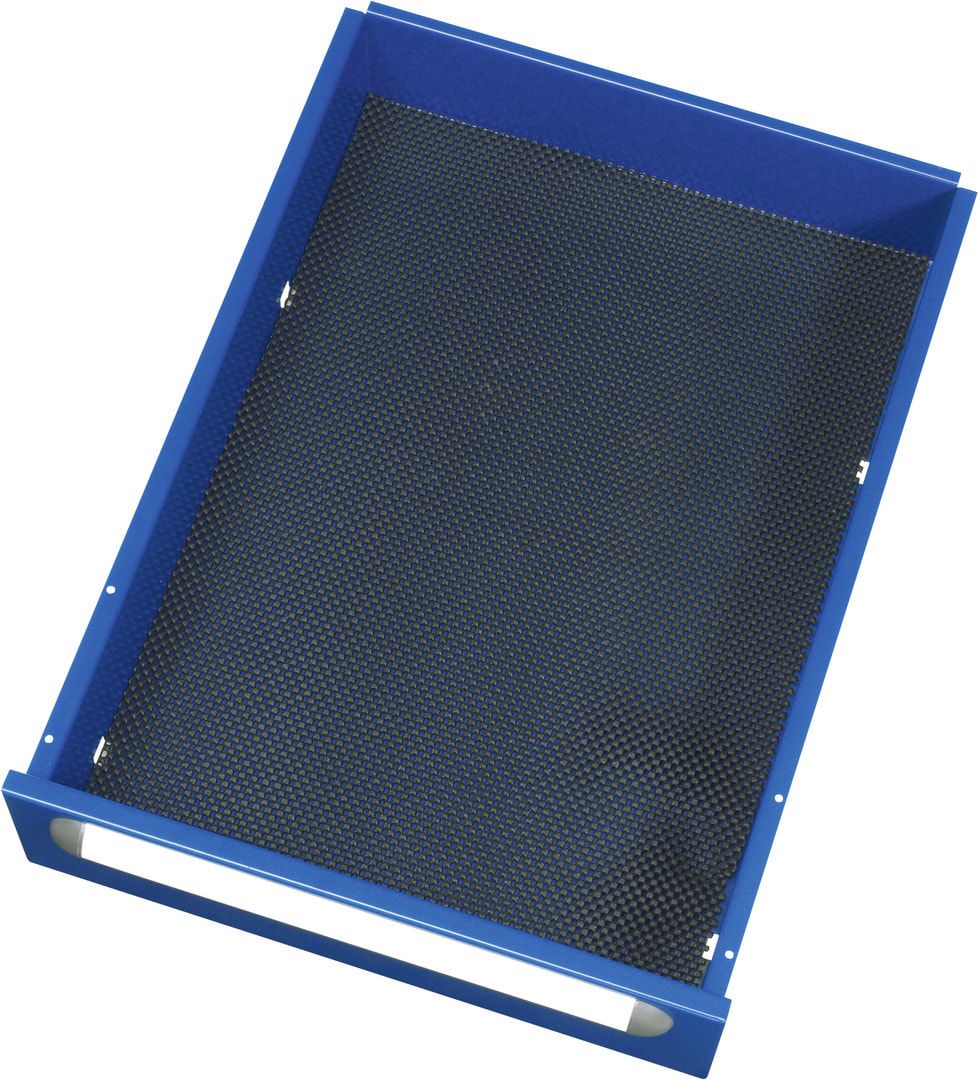 Anti-Rutschmatte für Schubladen von Werkbänken und Werkzeugwagen, 2 x 225 x 430 mm (HxBxT)