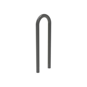 Fahrradbügel - Anlehnbügel - Büroklammerform - Einbetonierung - 870 x 300 mm (HxB) - beschichtet in wählbar