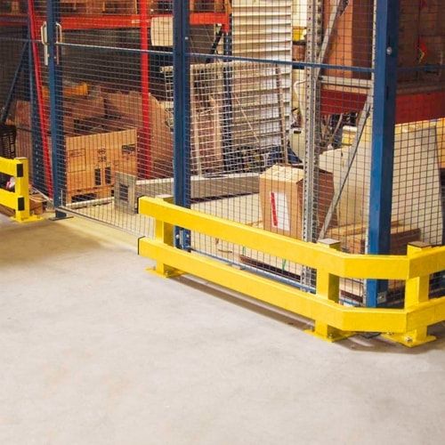1,2m Planke Indoor für Rammschutz System Basic - Baukastensystem - flexibel und erweiterbar - Anfahrschutz Gütestahl