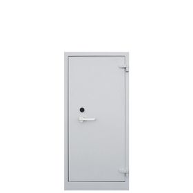 Feuergeschützter Aktenschrank, Büroschrank, diebstahlsicher, 3 Fachböden, Flügeltür, Stahl, 1.500 x 700 x 550 mm (HxBxT), Farbe: wählbar