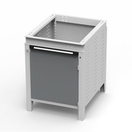 OTTOKIND Werkbank - Arbeitsplatte bündig - 850 x 605 x 750 mm (HxBxT) - Schrank - lichtgrau