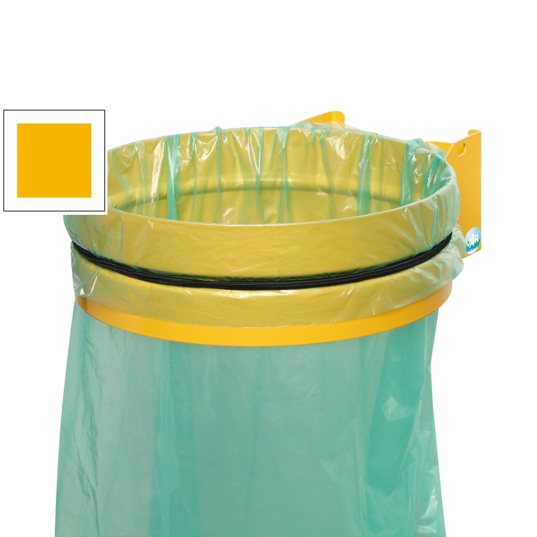 Müllsackhalter - Wandgerät - für 120 l Säcke - 345 x 465 mm (BxT) - enzianblau