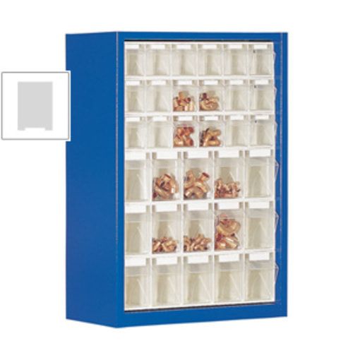 Kleinteilemagazin - Hängeschrank - 910x665x250 mm - 16 Kästen - 1 Größe - enzianblau