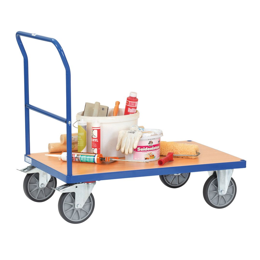 Fetra - Schiebebügelwagen - 500 kg Traglast - 948 x 509 x 975 mm (HxBxT) - Bügel umsetzbar