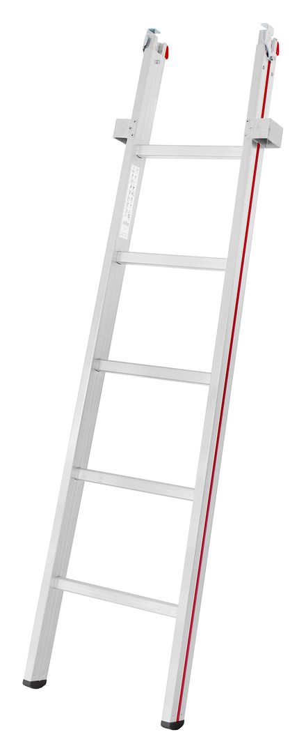 Glasreinigerleiter - Fensterputzleiter - 2-teilig - standsicher - Länge 4.300 mm - Hymer