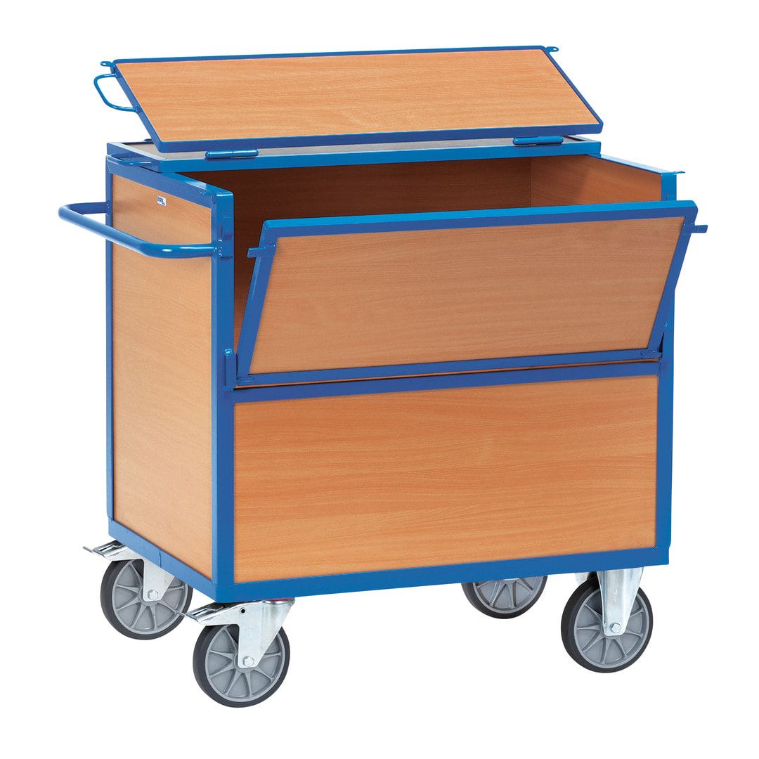 Fetra - Holzkastenwagen - 600 kg Traglast - 700 x 1.000 mm (BxT)