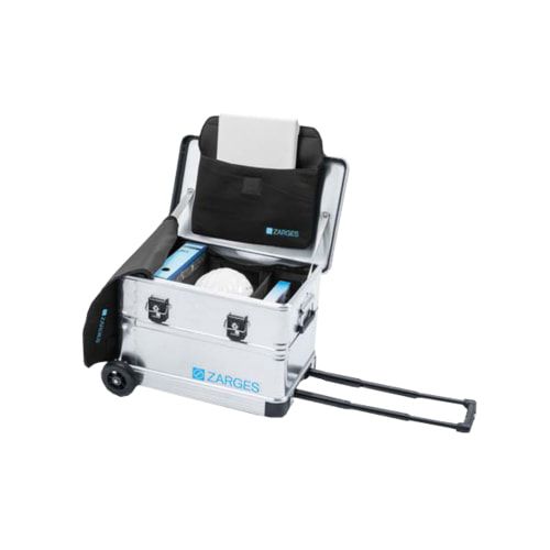 Zarges Kiste K 424 XC - Vollausstattungspaket - 60 Liter - 600 x 400 x 385 mm - Aluminiumkiste