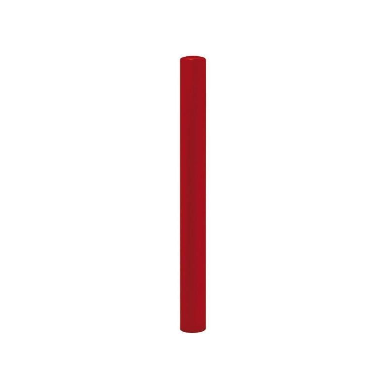 Einfacher Pfosten mit Bogenkopf - Durchmesser 90 mm - Höhe 1.000 mm - Farbe enzianblau