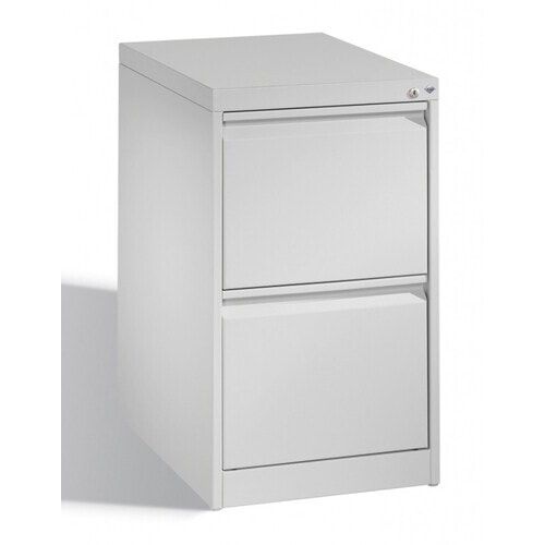 Hängeregisterschrank, Hängeregistratur, Aktenschrank, DIN A4, 2 Auszüge, einbahnig, Farbe wählbar, Front wählbar, 733 x 433 x 590 mm (HxBxT)
