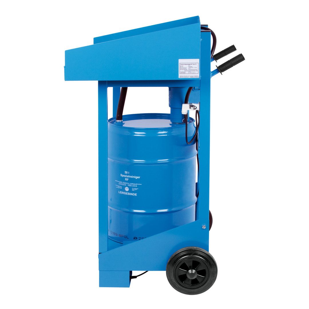 Teilereiniger - Teilewaschgerät - 1 x 50 l Fass Purgasol - Traglast 100 kg - Arbeitshöhe 920 mm