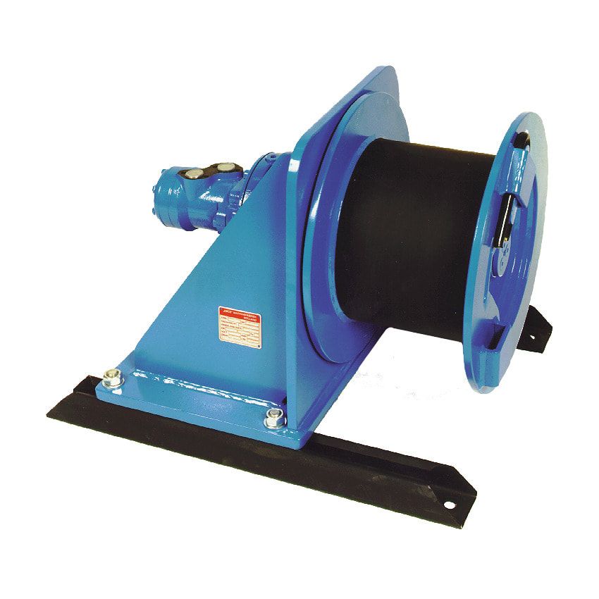Hydraulik-Kompaktseilwinde - Tragkraft 1.850 kg - Seilaufnahme 53 m - 130 bar - Seilgeschwindigkeit 25 m/min