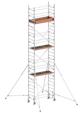 Fahrgerüst mit Auslegern - fahrbar - Höhe wählbar - 1.900 x 800 mm (BxT) - Hymer