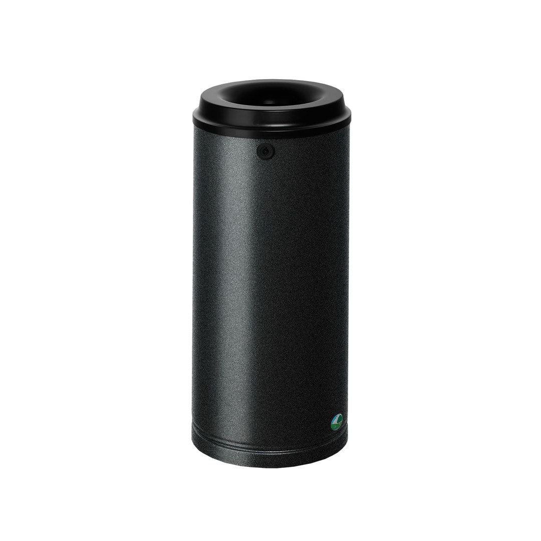 Papierkorb - Mülleimer - rund - Volumen 24 l - 580 x 250 x 250 mm (HxBxT) - Antik silber