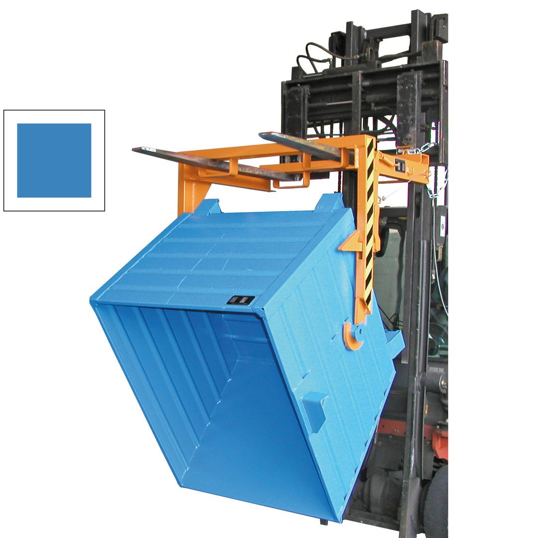 BAUER Kipptraverse - für Stapelkipper mit 1.500 l Volumen - hydraulisch - feuerrot