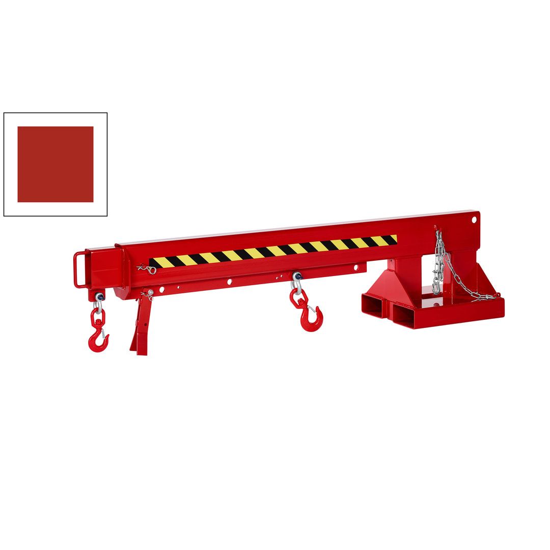 Kranarm für Gabelstapler - max. Traglast 5.000 kg - Länge 2.220 - 3.720 mm - anthrazitgrau