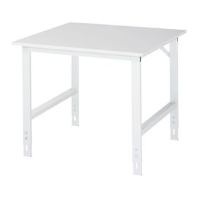 Arbeitstisch - höhenverstellbar 760 - 1.080 mm - 1.000 x 1.000 mm (BxT) - Traglast 500 kg - Melaminharz - Farbe wählbar